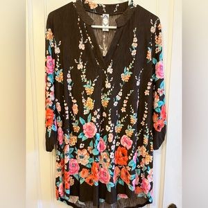 Honeyme Floral Tunic